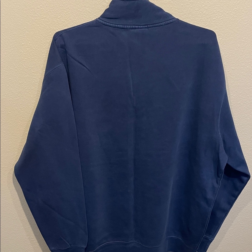 XXL Ouray Unisex Dark Blue Zip-Up Pullover - Picture 6 of 8